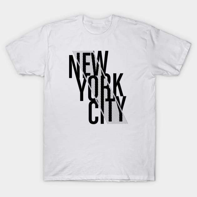 New York City T-Shirt by Vilmos Varga